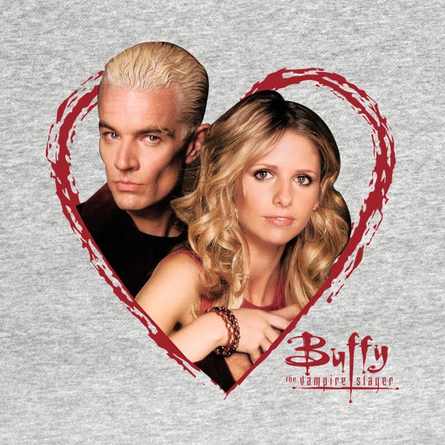 Buffy The Vampire Slayer Spike Love Story Retro Tv Show by Mendozab Angelob